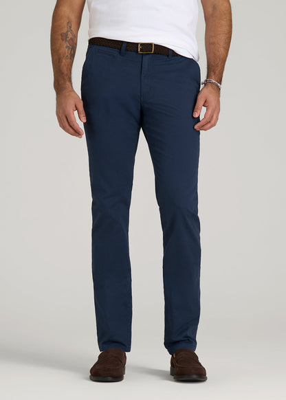 American Tall Men Carman TAPERED Chinos for Tall Men in Marine Navy