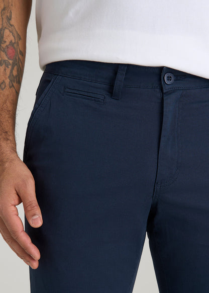 American Tall Men Carman TAPERED Chinos for Tall Men in Marine Navy