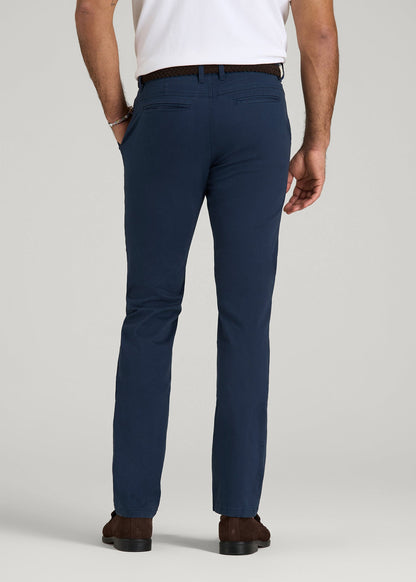 American Tall Men Carman TAPERED Chinos for Tall Men in Marine Navy