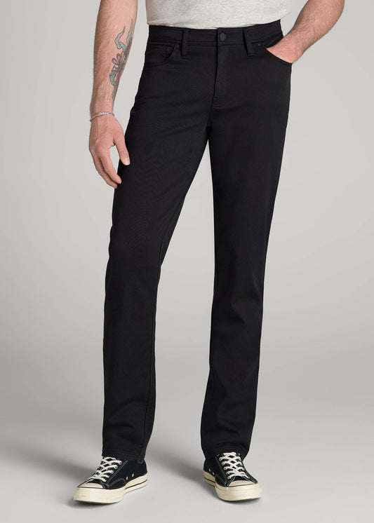 American Tall Men Everyday Comfort 5-Pocket TAPERED-FIT Pant for Tall Men in Black