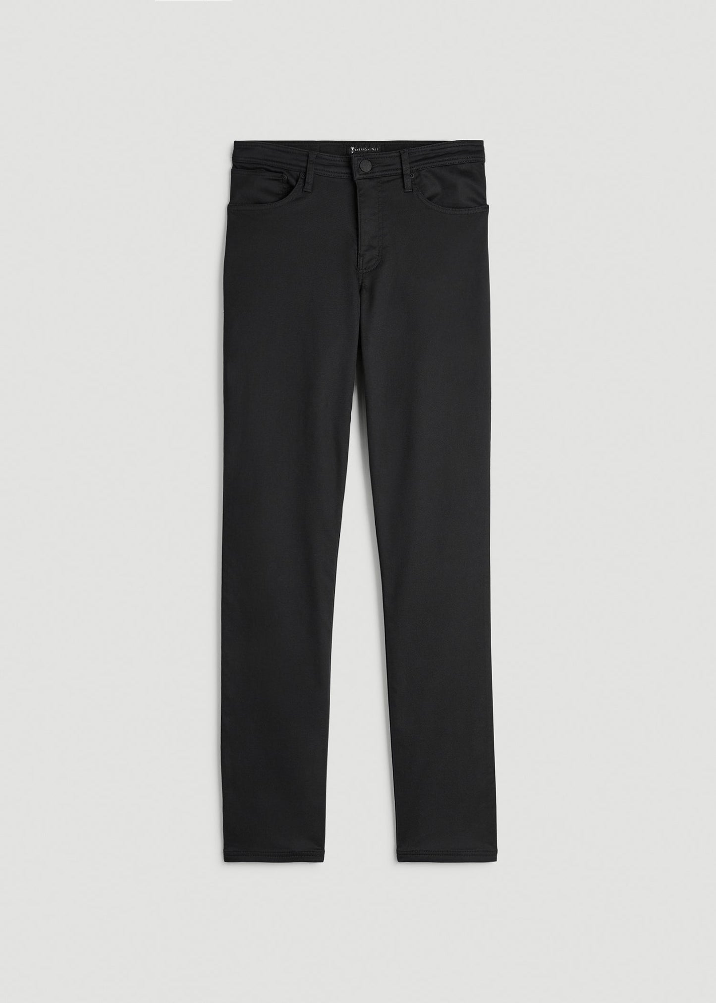 American Tall Men Everyday Comfort 5-Pocket TAPERED-FIT Pant for Tall Men in Black