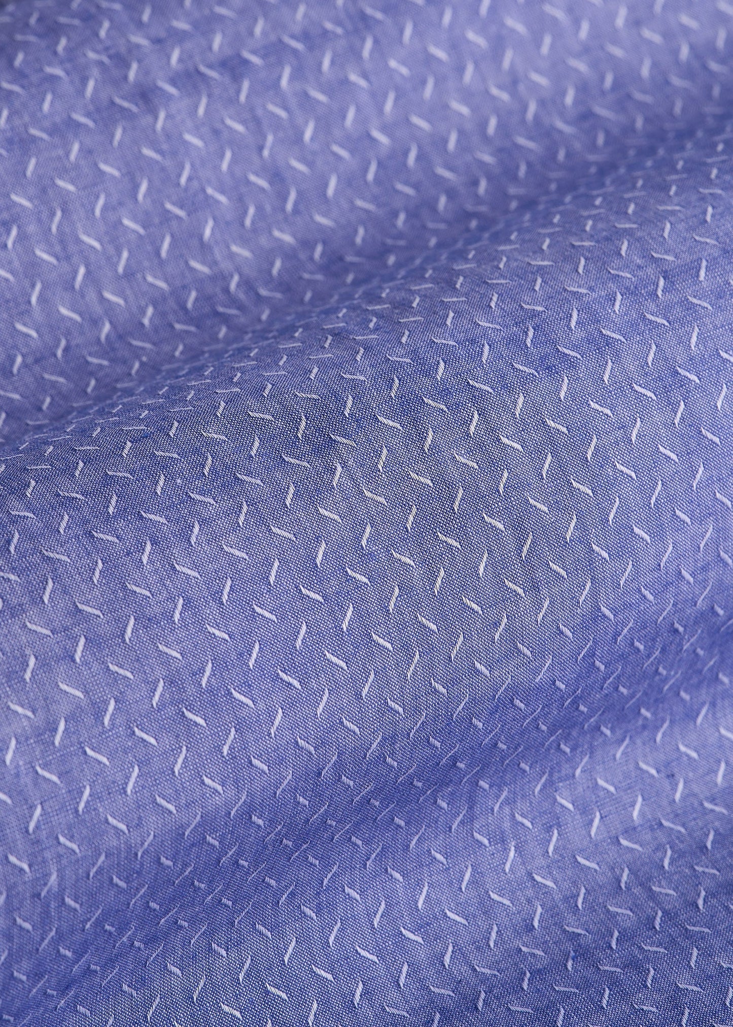 American Tall Men Premium Dress Shirt for Tall Men in Medium Blue Diagonal