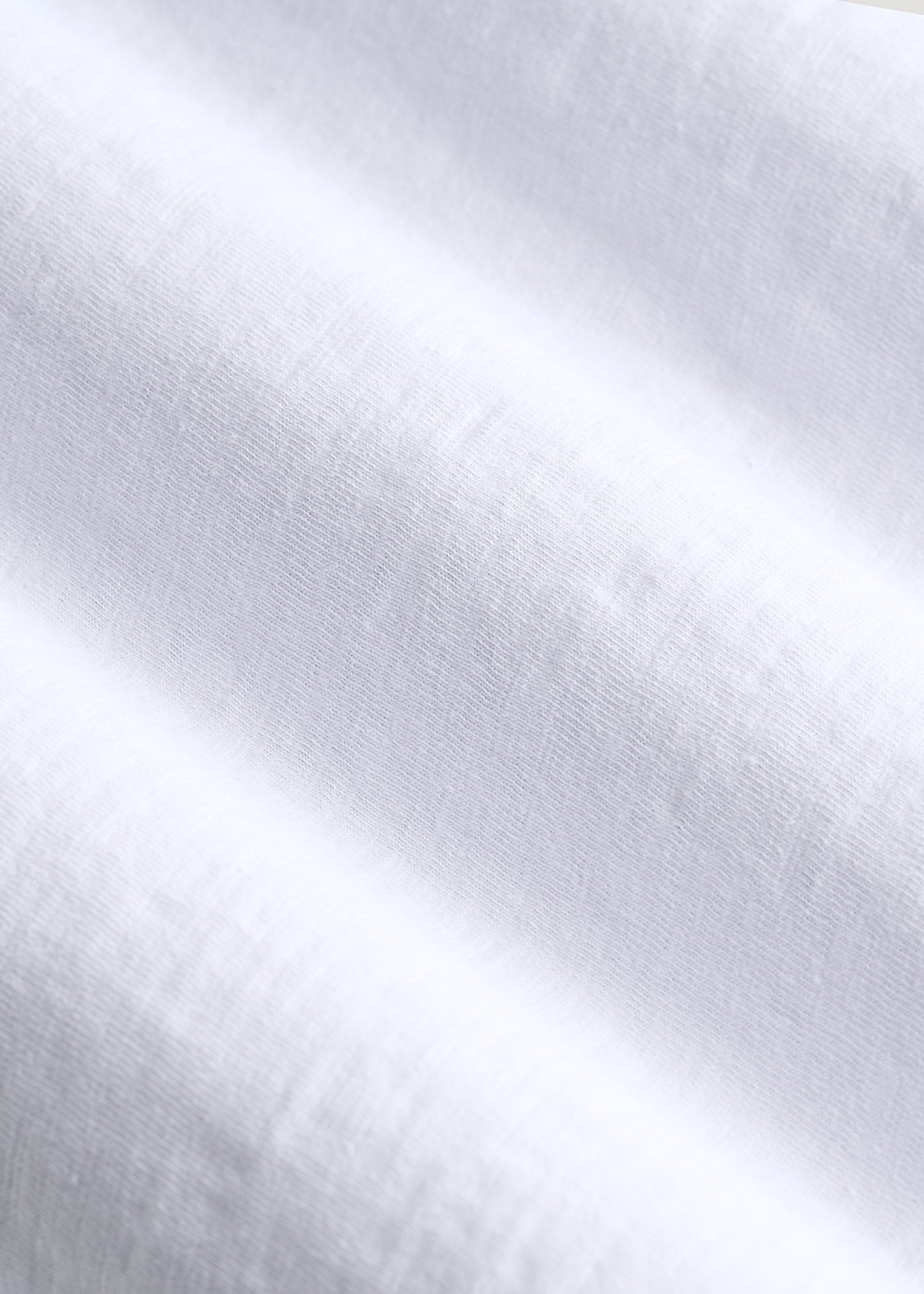 American Tall Men Three-Button Long Sleeve Slub Henley for Tall Men in White