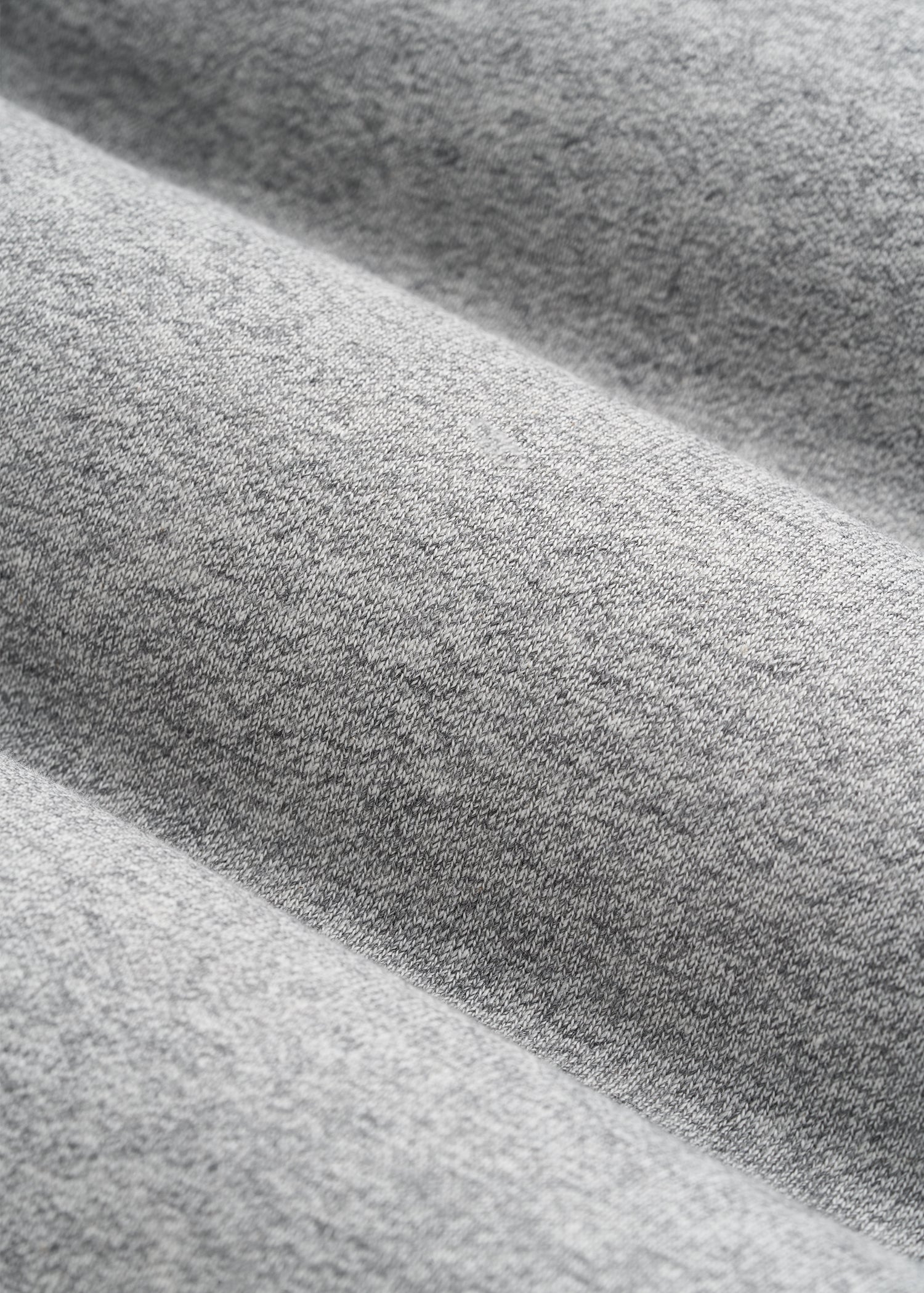 American Tall Men Core Motion Fleece Crewneck for Tall Men in Heathered Grey