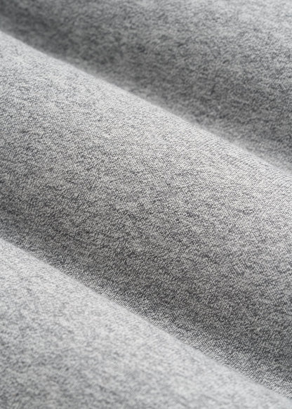 American Tall Men Core Motion Fleece Crewneck for Tall Men in Heathered Grey