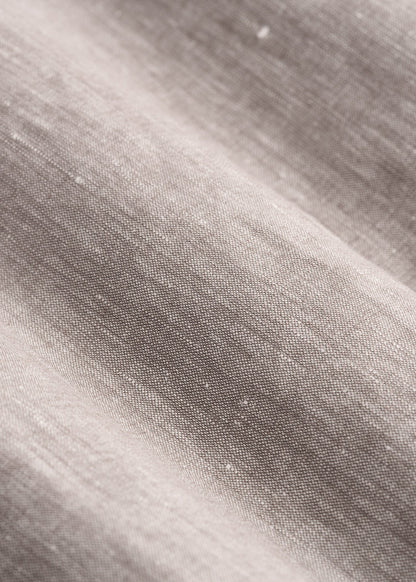 American Tall Men Stretch Linen Blazer for Tall Men in Brown Linen