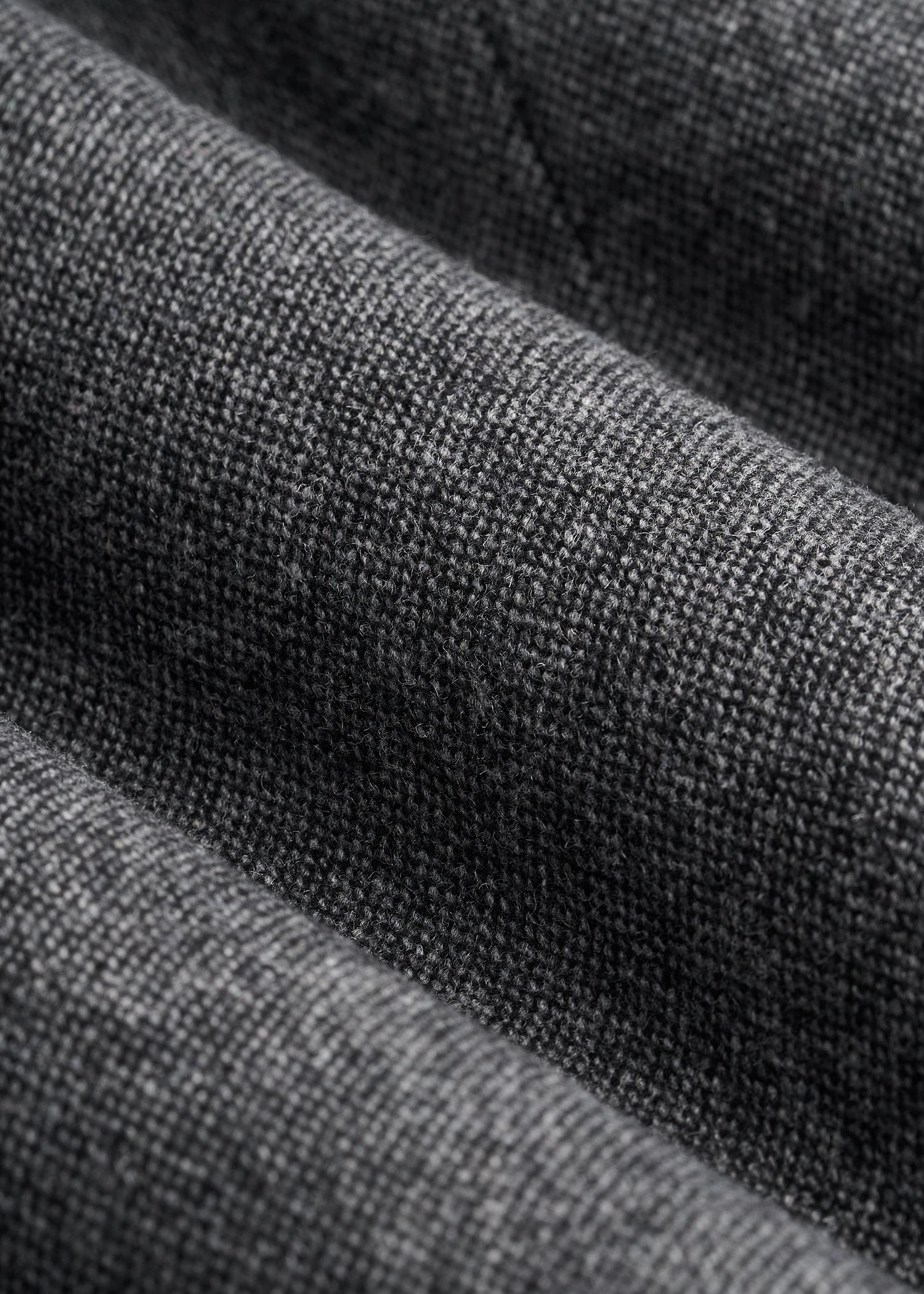 American Tall Men Wool Blend Blazer for Tall Men in Anthracite Tweed