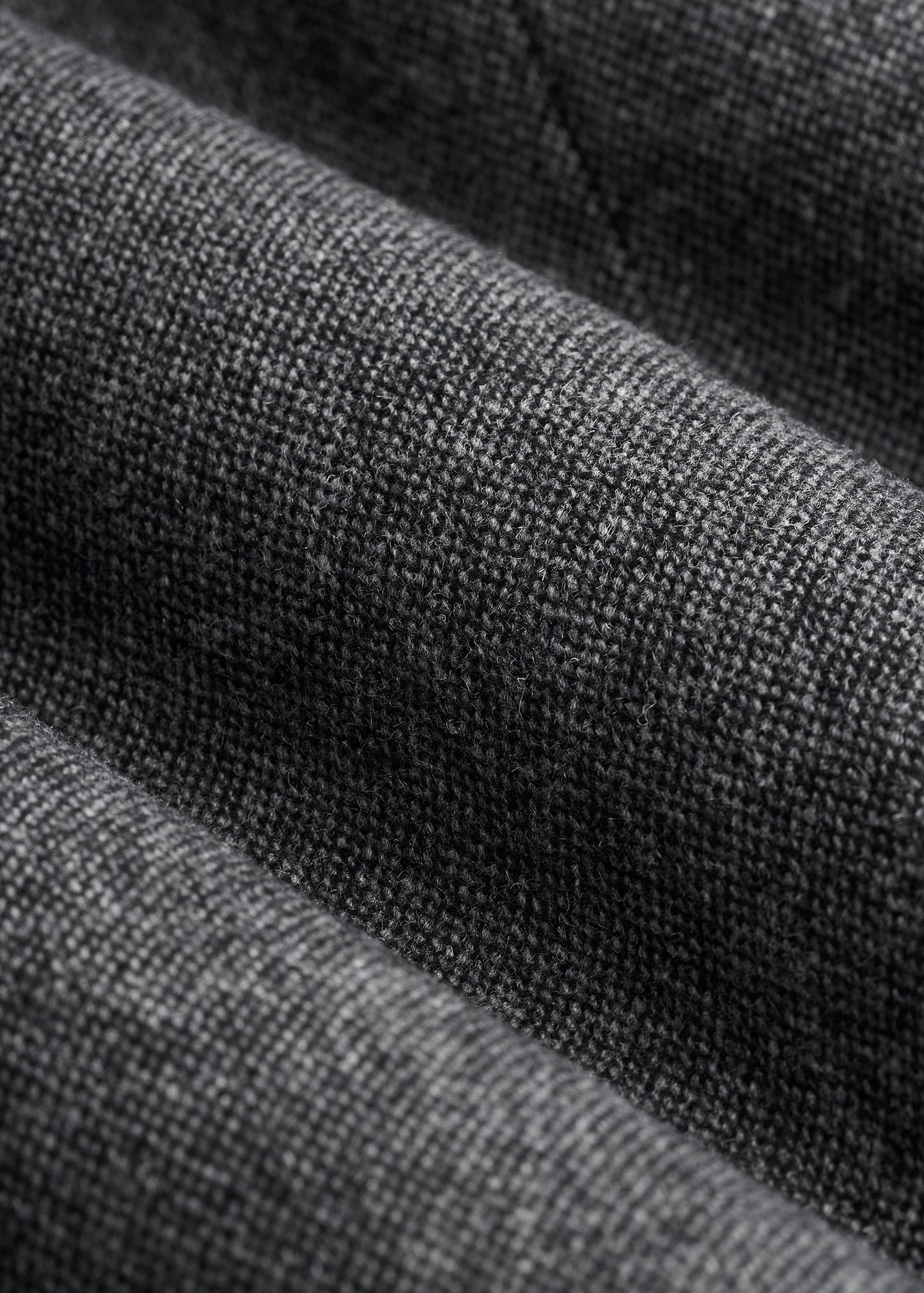 American Tall Men Wool Blend Dress Pants for Tall Men in Anthracite Tweed