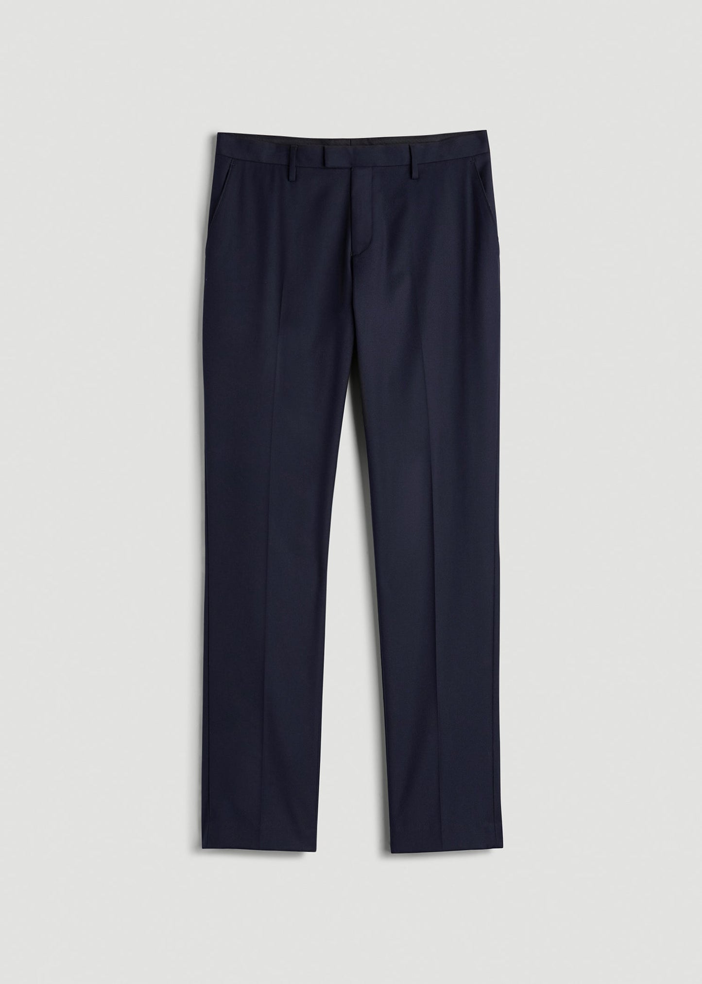 American Tall Men Suit Trousers for Tall Men in True Navy