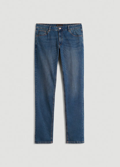 American Tall Men Carman TAPERED Jeans for Tall Men in Worn Blue