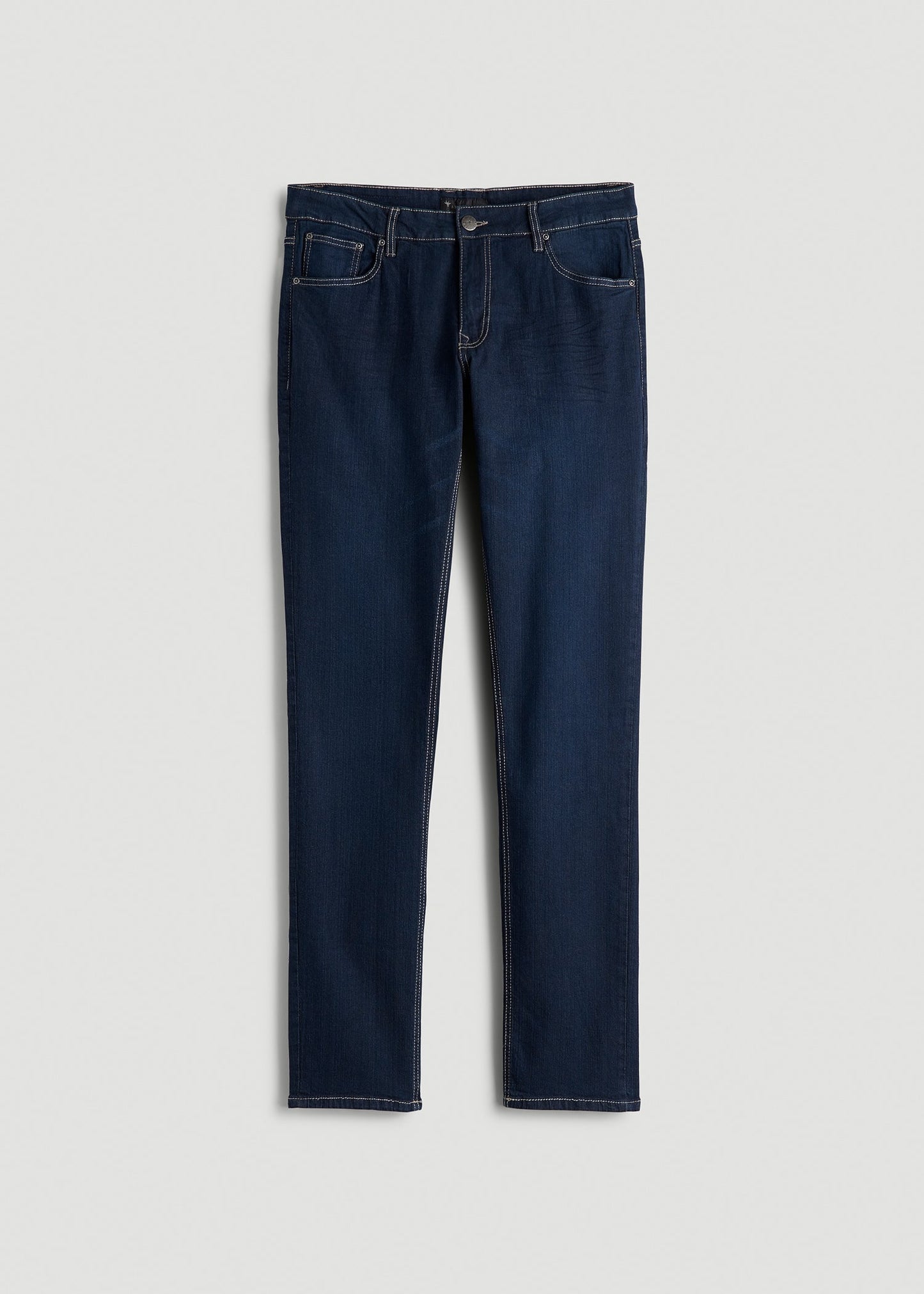 American Tall Men Carman TAPERED Jeans for Tall Men in Blue Steel