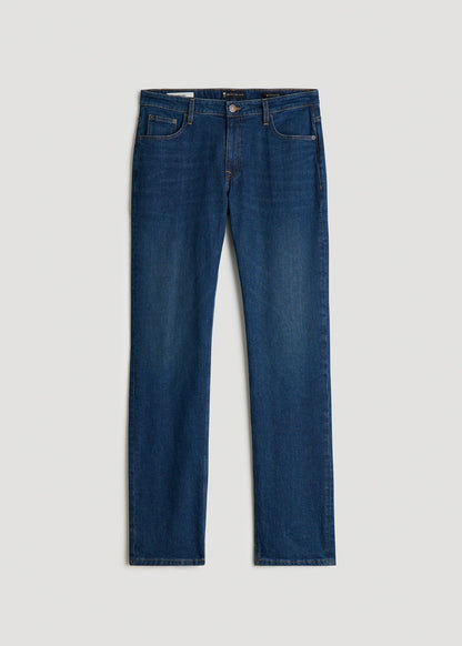 American Tall Men Americana Collection J1 Straight Fit Jeans For Tall Men in Crown Blue
