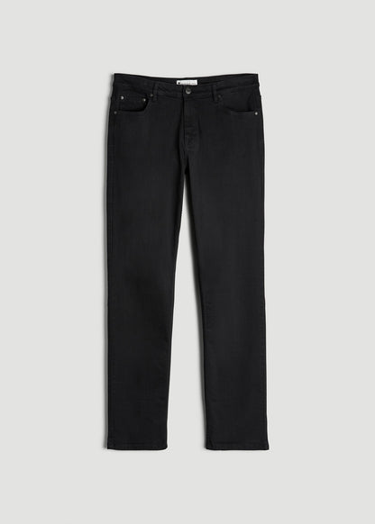 American Tall Men A.T. Basics Men's J1 Straight Fit Jeans for Tall Men in Black