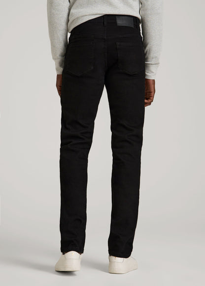 American Tall Men Carman TAPERED Jeans for Tall Men in True Black