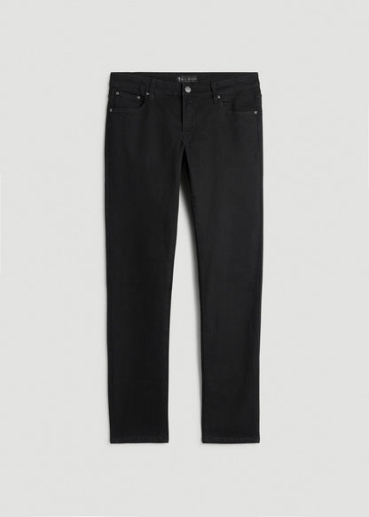 American Tall Men Carman TAPERED Jeans for Tall Men in True Black