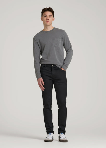 American Tall Men Travis SKINNY Jeans for Tall Men in Black