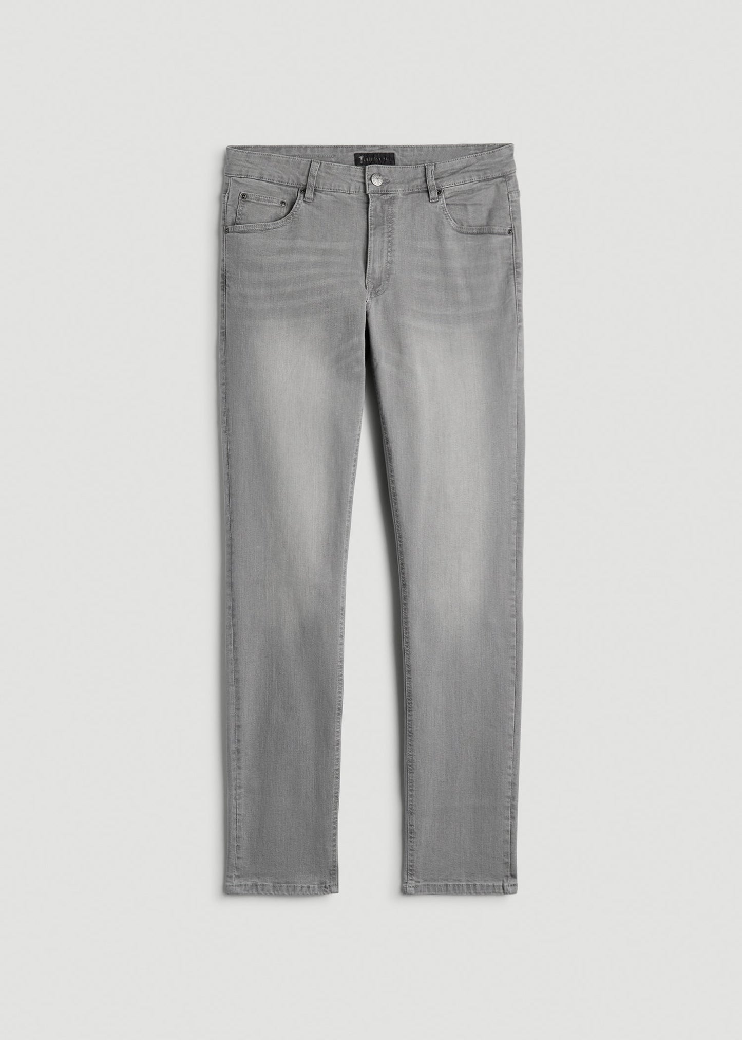American Tall Men Carman TAPERED Jeans for Tall Men in Concrete Grey