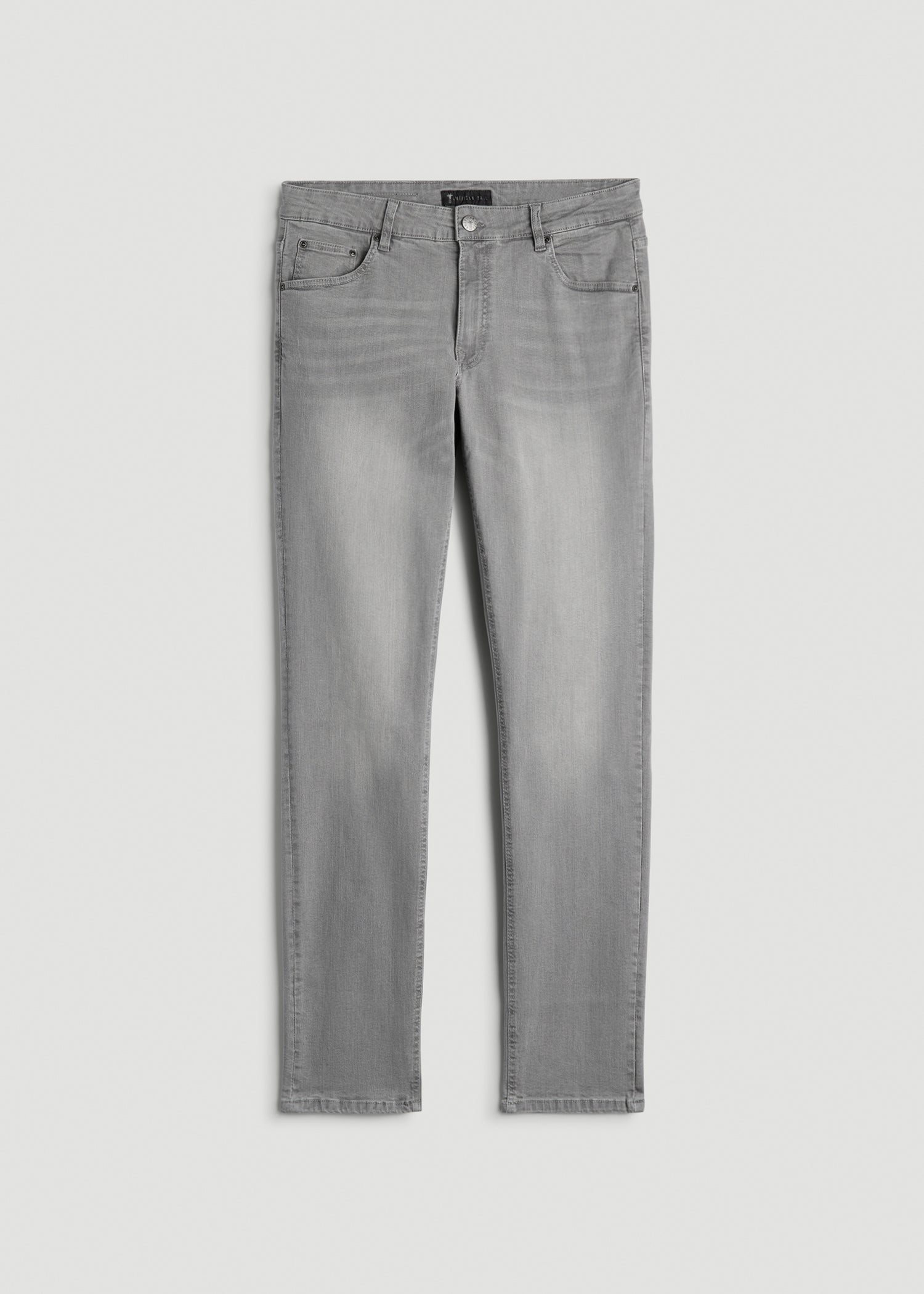 American Tall Men Carman TAPERED Jeans for Tall Men in Concrete Grey