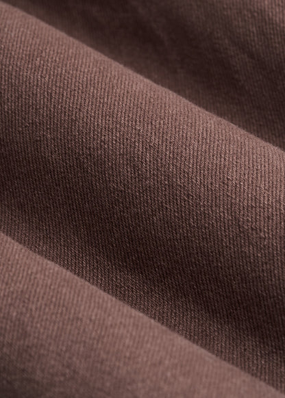 American Tall Men Carman Tapered Fit Colored Jeans for Tall Men in Dark Toffee