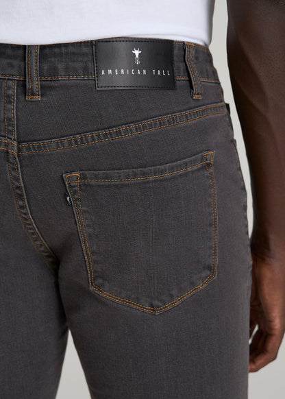 American Tall Men Carman TAPERED Jeans for Tall Men in Grey