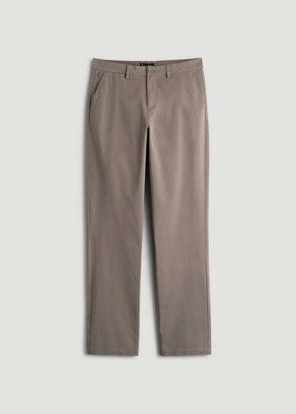 American Tall Men 4 Way Stretch Commuter RELAXED Chino Pants for Tall Men in Portobello