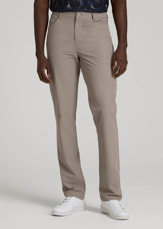 American Tall Men Traveler Pant 2.0 for Tall Men in Portobello
