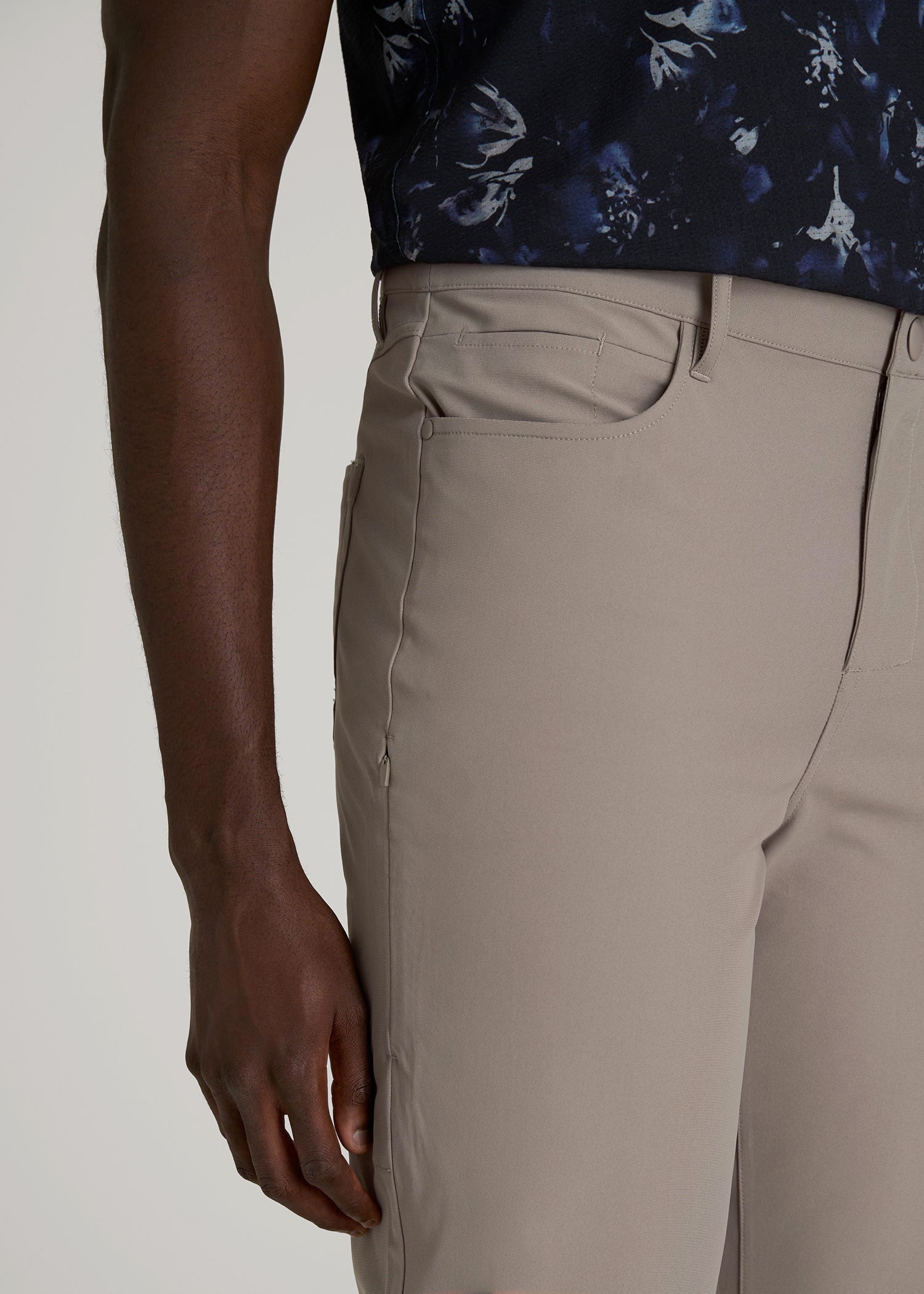 American Tall Men Traveler Pant 2.0 for Tall Men in Portobello