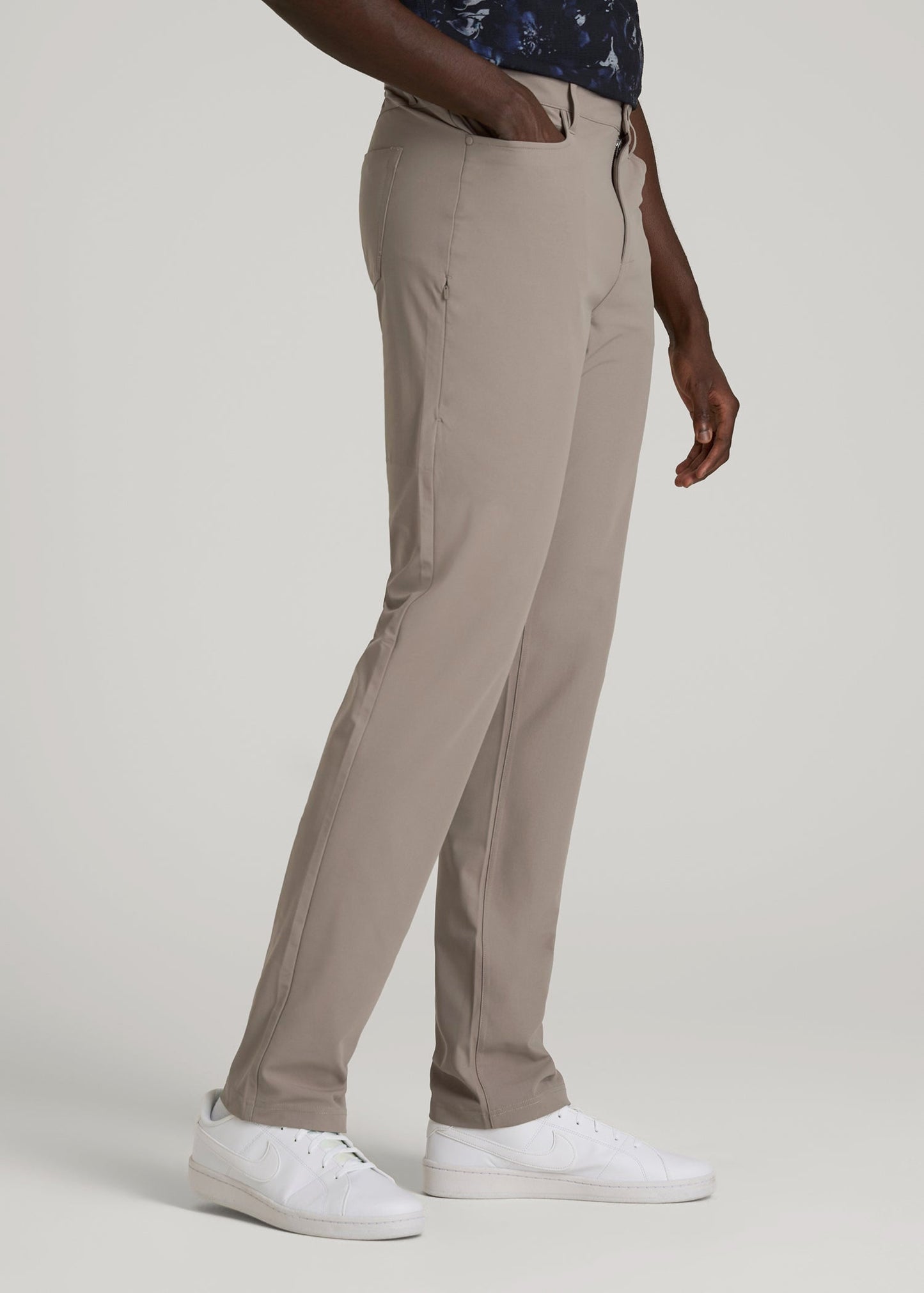 American Tall Men Traveler Pant 2.0 for Tall Men in Portobello