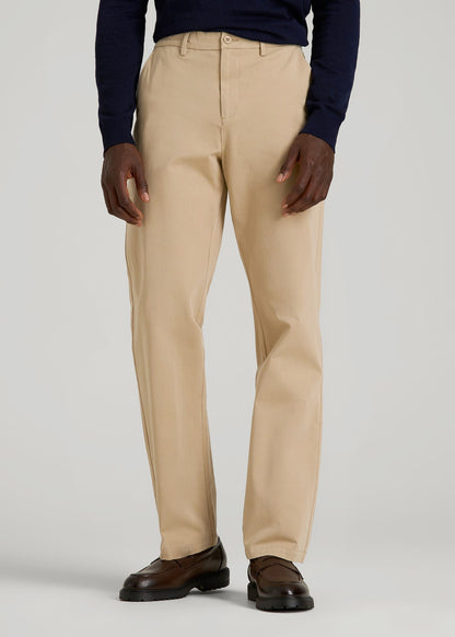American Tall Men 4 Way Stretch Commuter RELAXED Chino Pants for Tall Men in Hazelwood