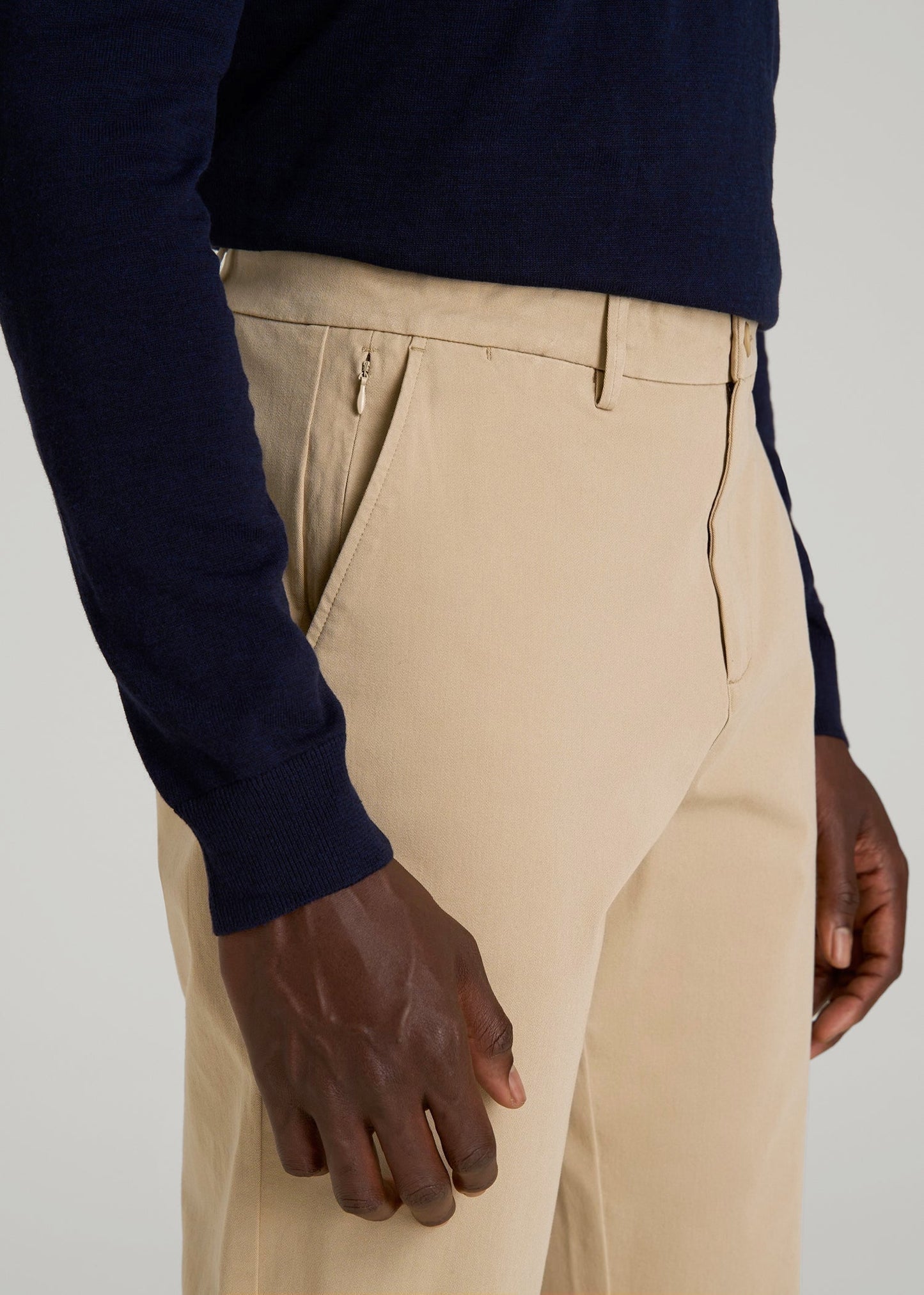 American Tall Men 4 Way Stretch Commuter RELAXED Chino Pants for Tall Men in Hazelwood