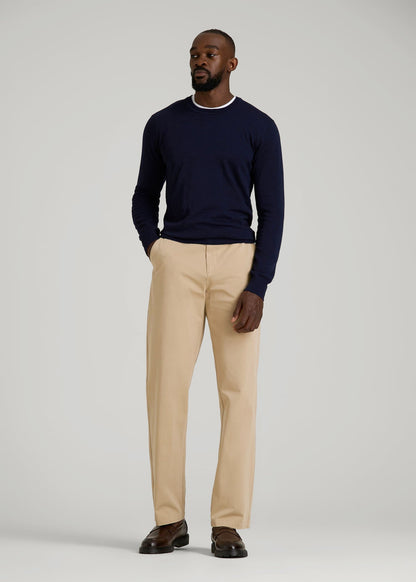 American Tall Men 4 Way Stretch Commuter RELAXED Chino Pants for Tall Men in Hazelwood