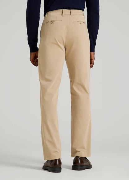 American Tall Men 4 Way Stretch Commuter RELAXED Chino Pants for Tall Men in Hazelwood