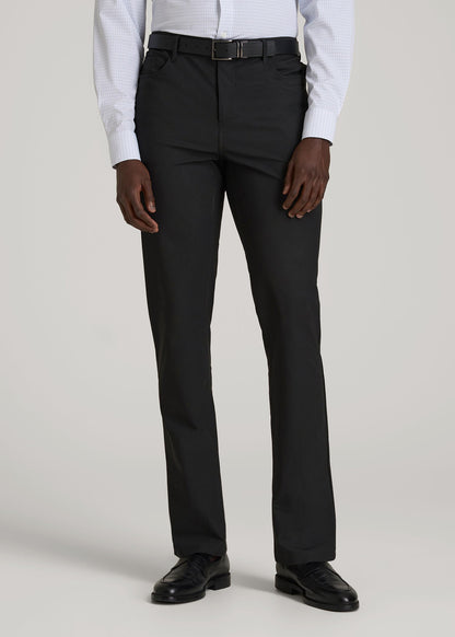 American Tall Men Traveler Pant 2.0 for Tall Men in Black