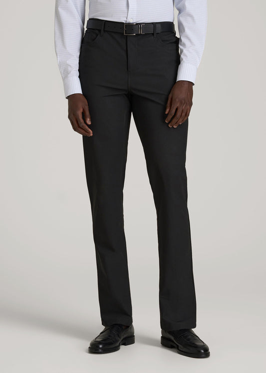 American Tall Men Traveler Pant 2.0 for Tall Men in Black