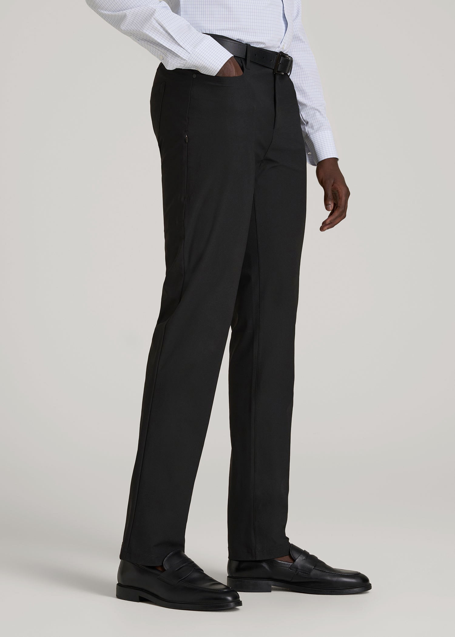 American Tall Men Traveler Pant 2.0 for Tall Men in Black