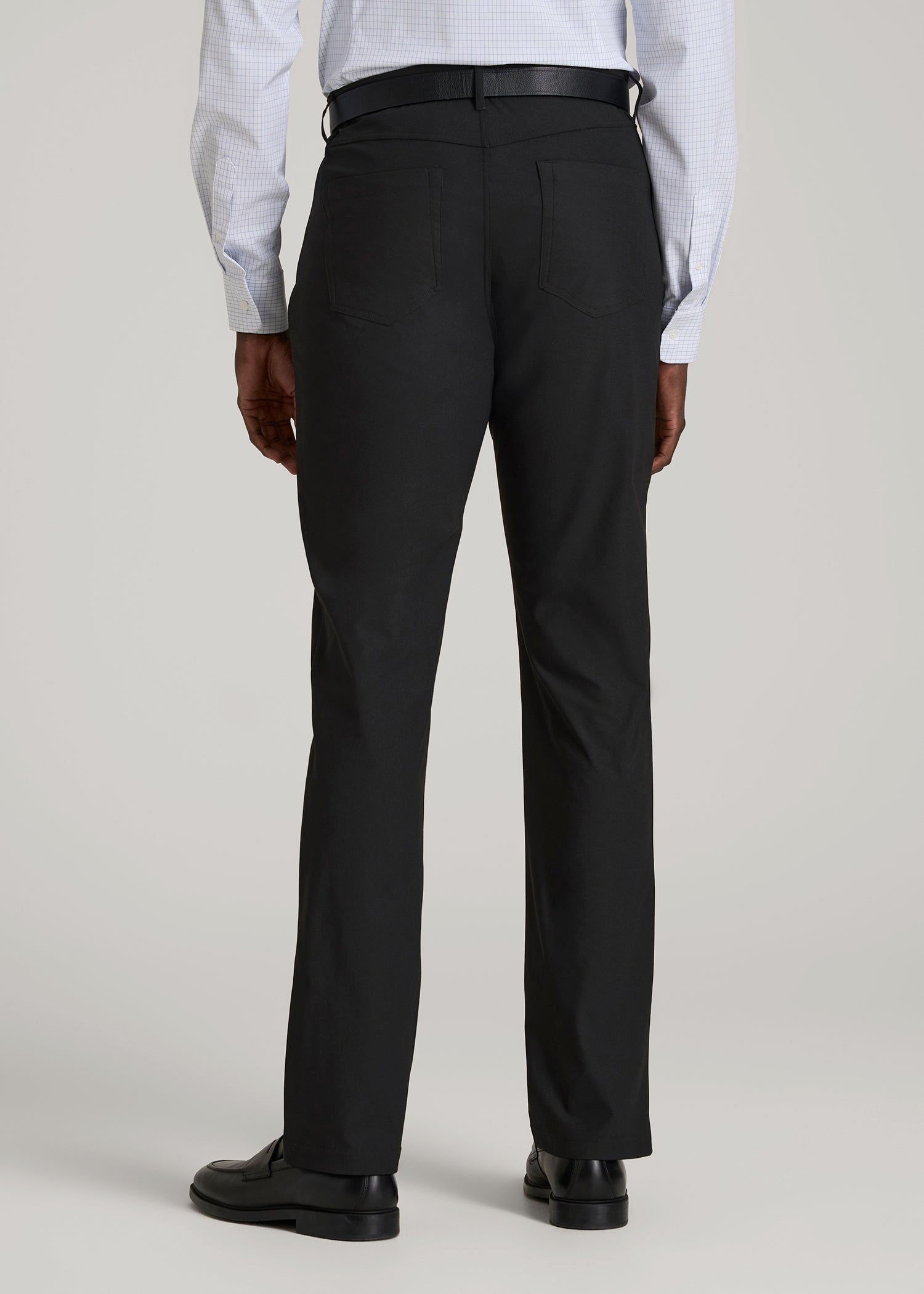 American Tall Men Traveler Pant 2.0 for Tall Men in Black