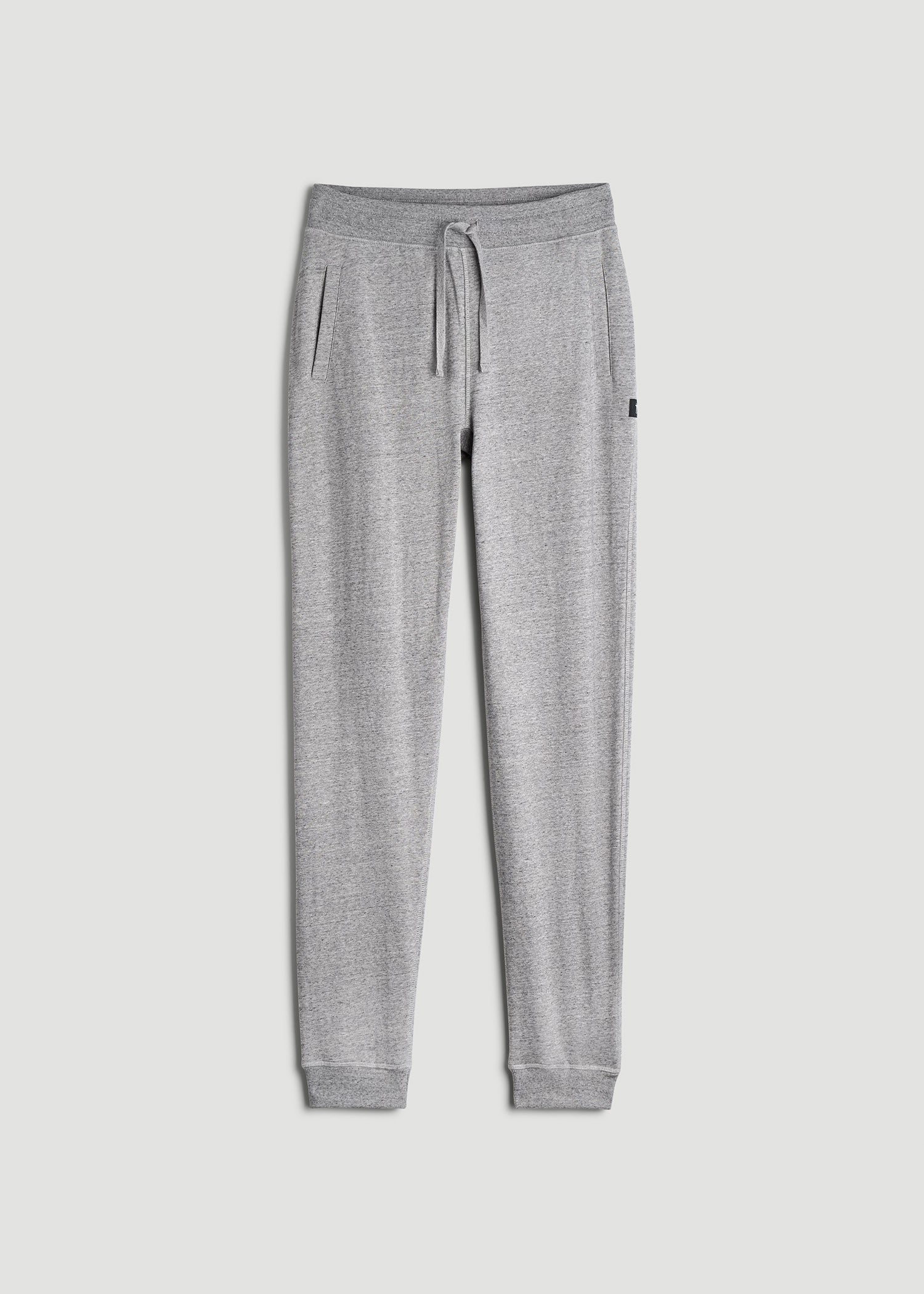 American Tall Men Wearever 2.0 French Terry Joggers for Tall Men in Heathered Grey