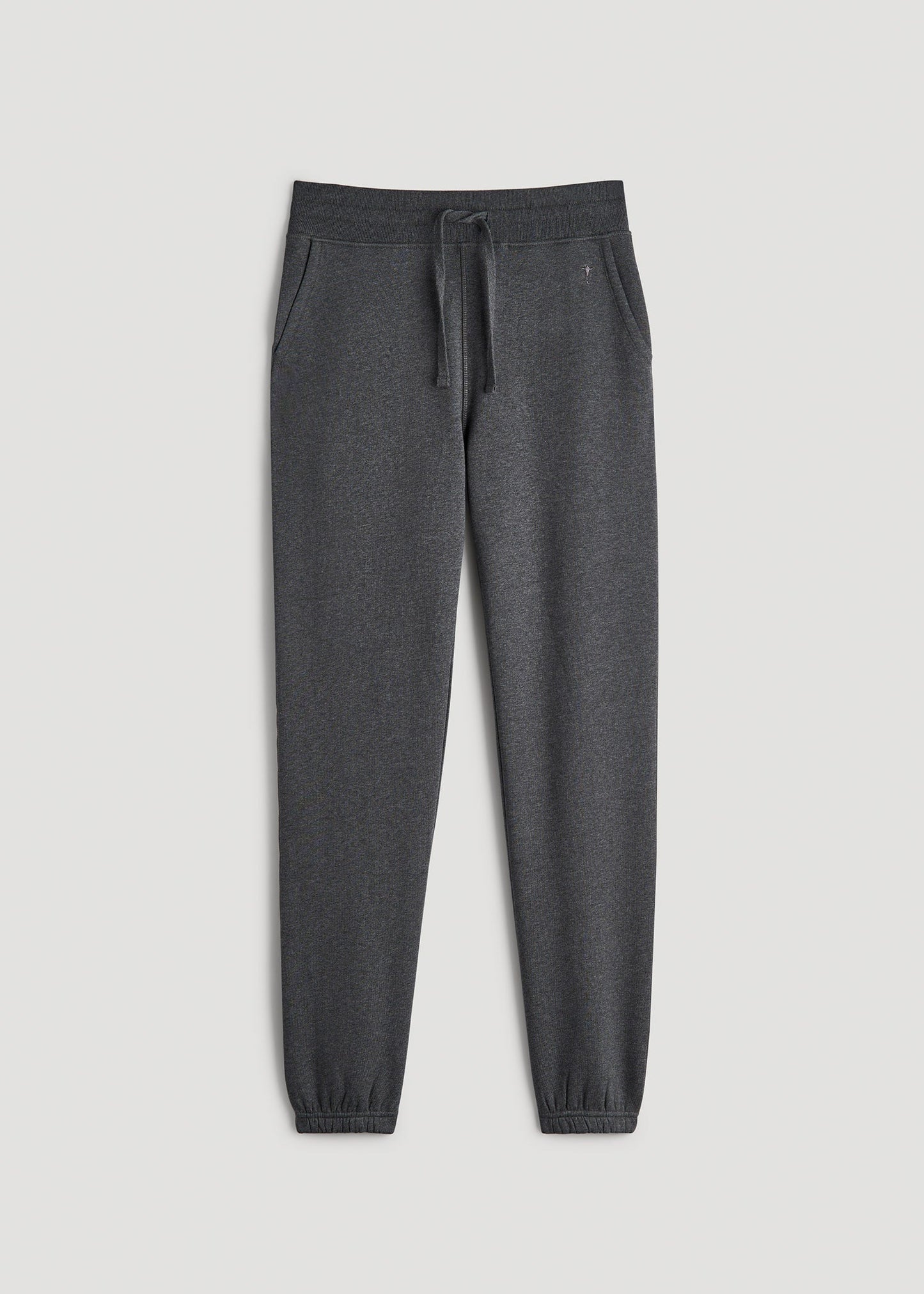 American Tall Men Wearever 2.0 Fleece Sweatpants for Tall Men in Charcoal Mix
