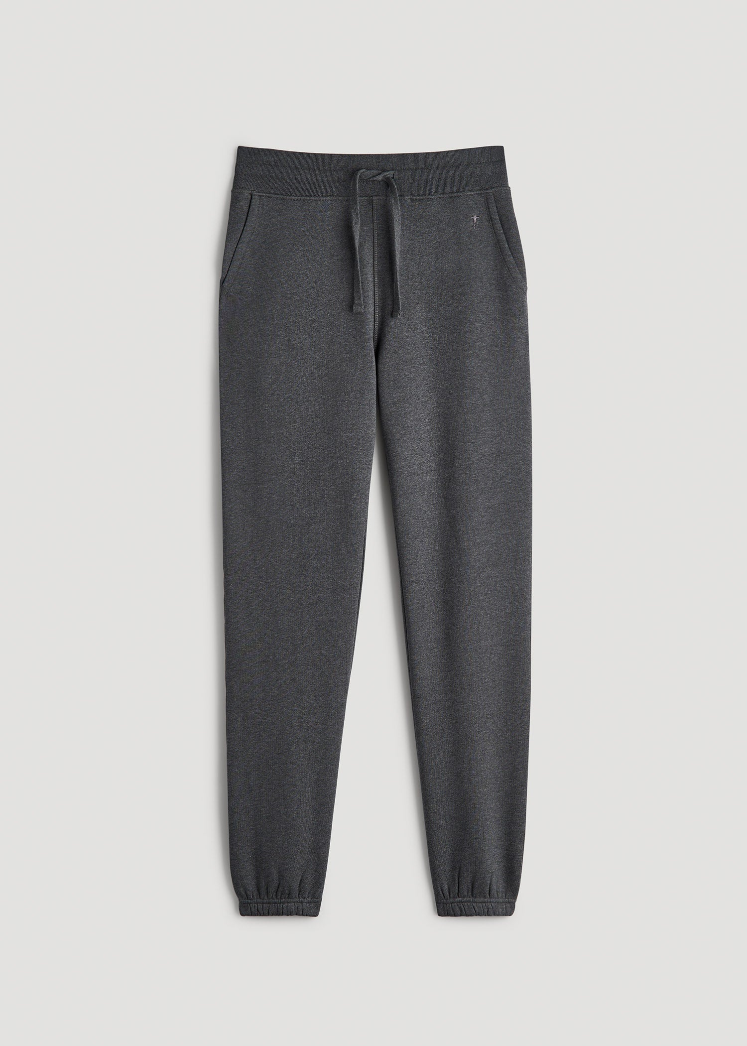 American Tall Men Wearever 2.0 Fleece Sweatpants for Tall Men in Charcoal Mix