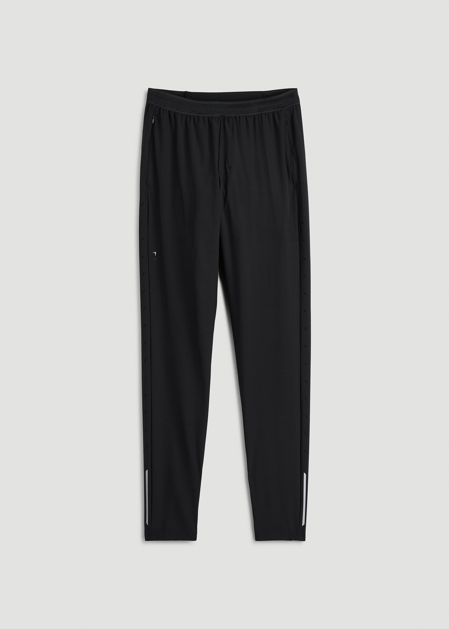 American Tall Men Featherweight Running Pants for Tall Men in Black