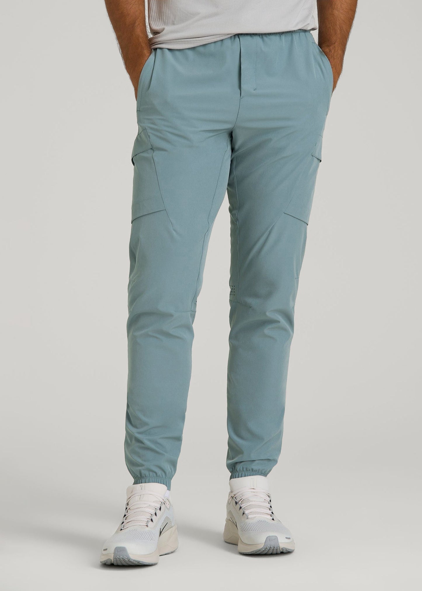 American Tall Men Featherweight Cargo Training Jogger for Tall Men in Trooper