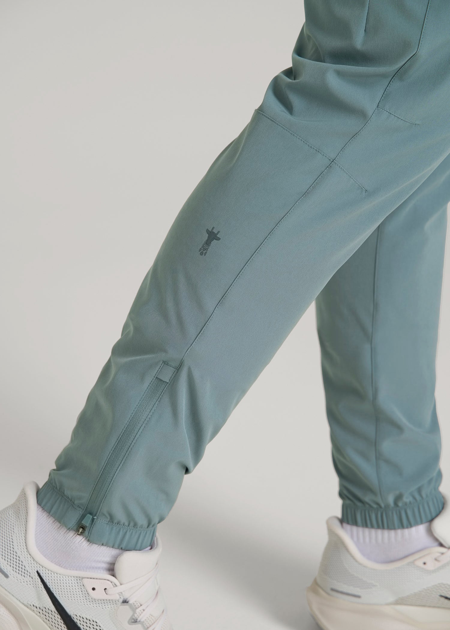American Tall Men Featherweight Cargo Training Jogger for Tall Men in Trooper