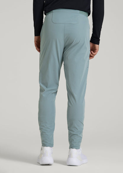 American Tall Men Featherweight Running Pants for Tall Men in Trooper