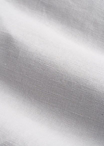 American Tall Men Linen Shorts For Tall Men in Vapor Grey