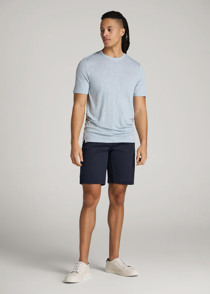 American Tall Men Everyday Comfort 5 Pocket Short for Tall Men in True Navy
