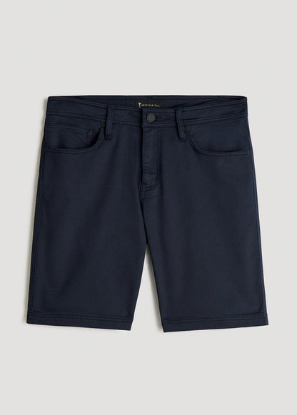American Tall Men Everyday Comfort 5 Pocket Short for Tall Men in True Navy
