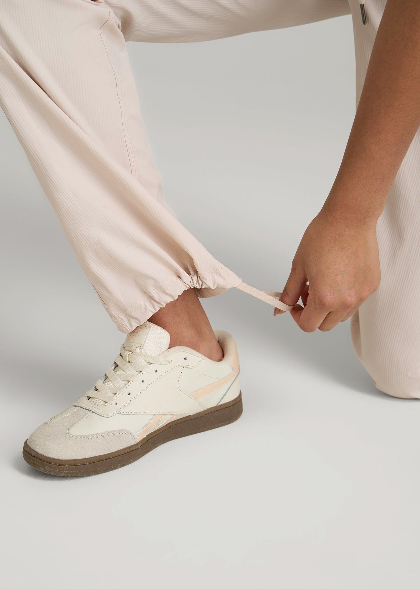 American Tall Men|Women High-Rise After Practice Pant for Tall Women in Shell