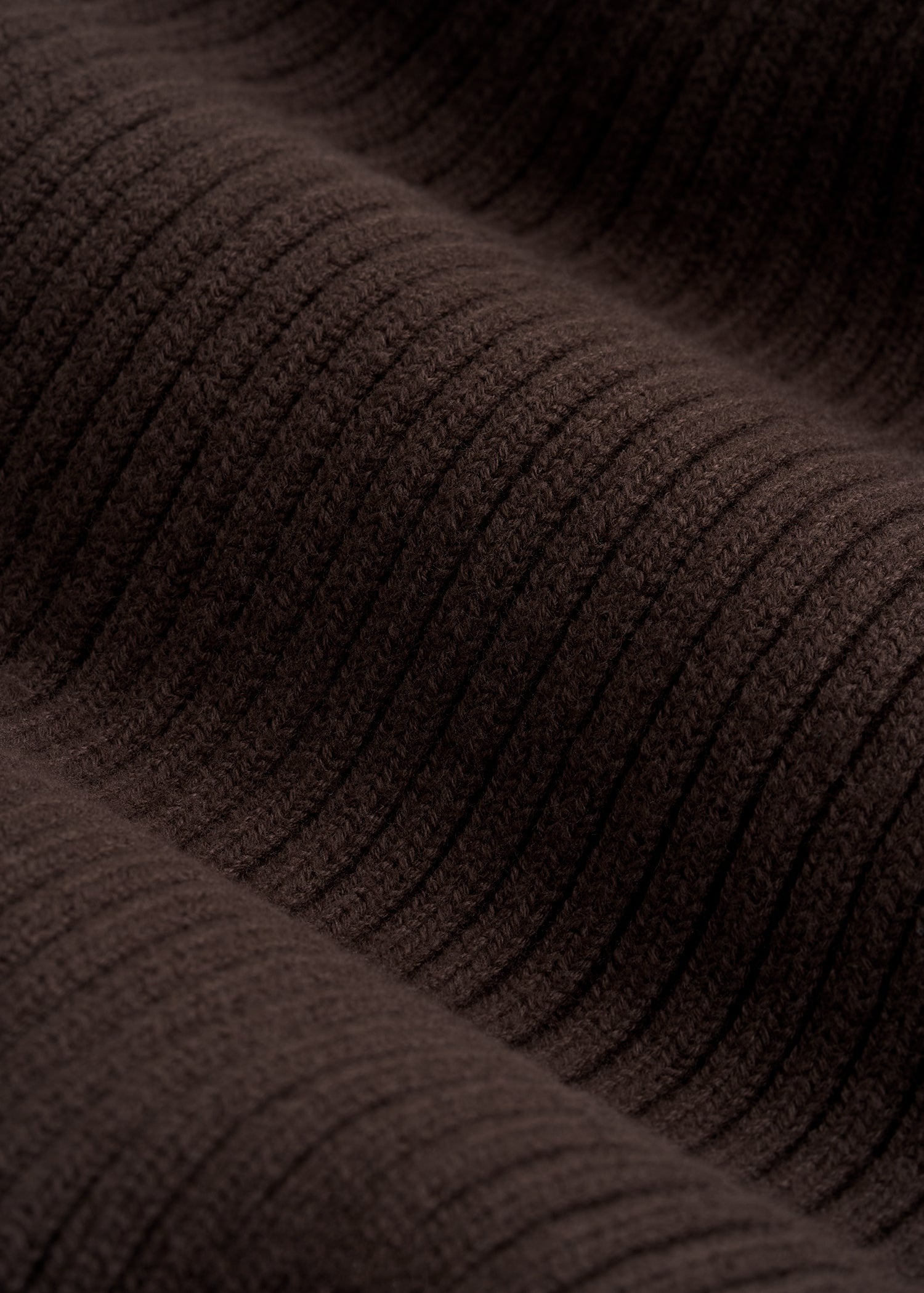 American Tall Men Cotton Beanie in Espresso
