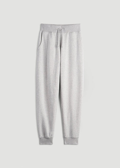 American Tall Women A.T. Basics Athletic Joggers for Tall Women in Grey Mix