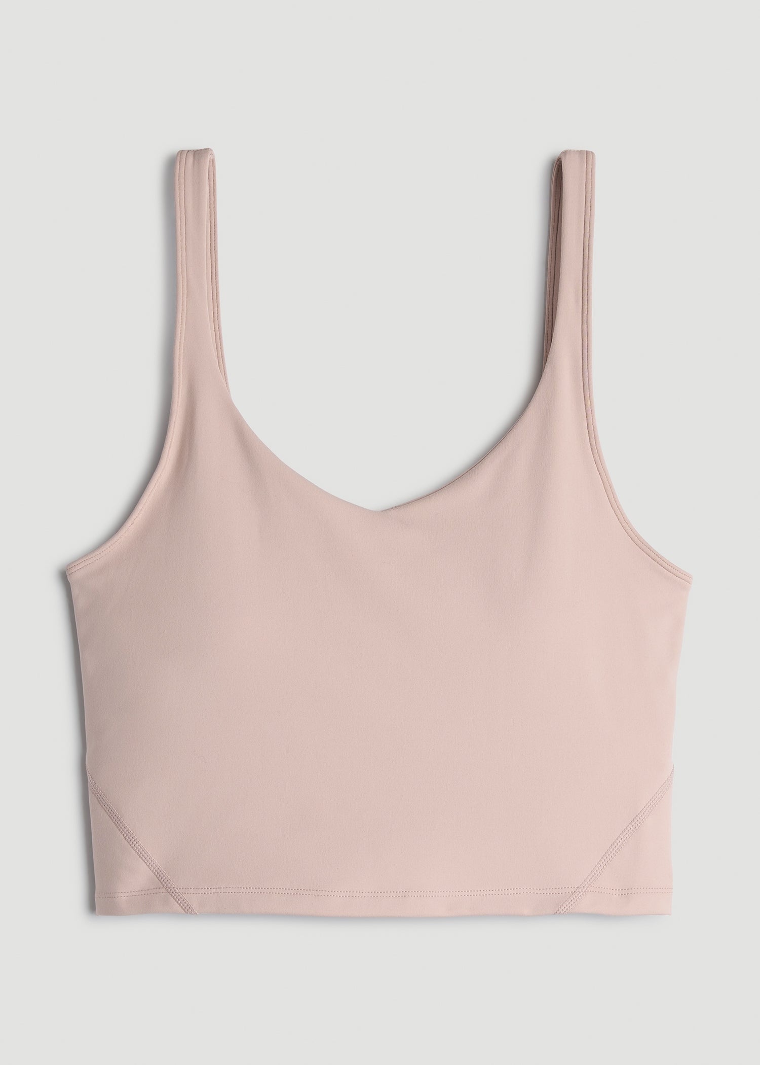 American Tall Women Balance Tank Top for Tall Women in Desert Rose